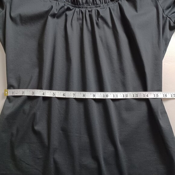 Gracie Ruffle Neck Bell Sleeve Blouse - Picture 12 of 16